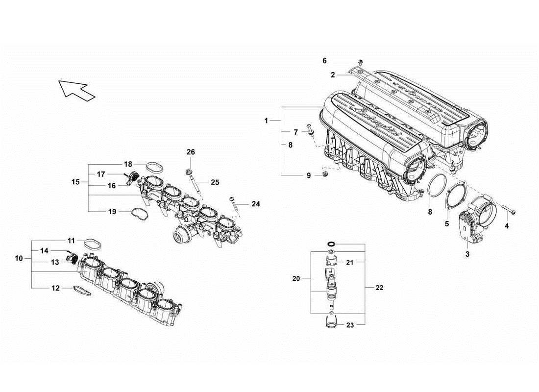 part diagram containing part number 07l133073f