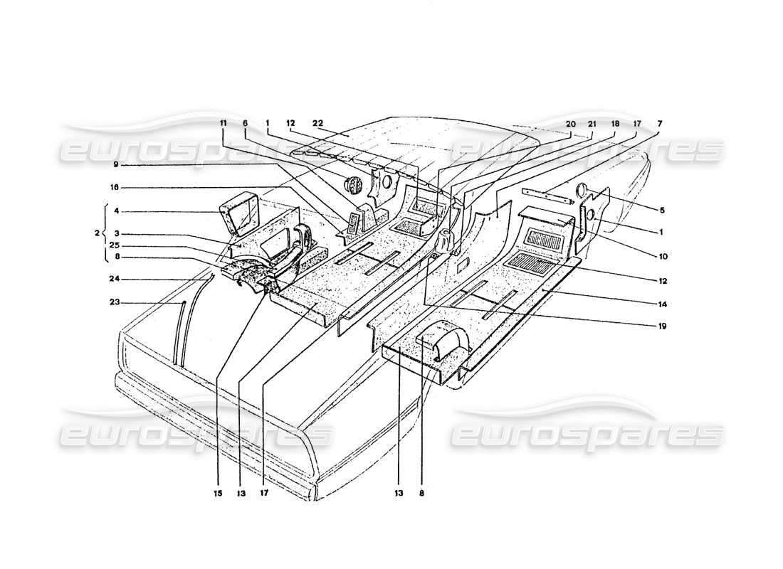 part diagram containing part number 255-62-851-00