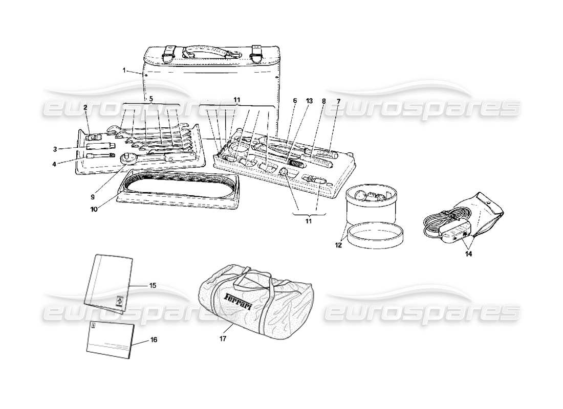 part diagram containing part number 95992142