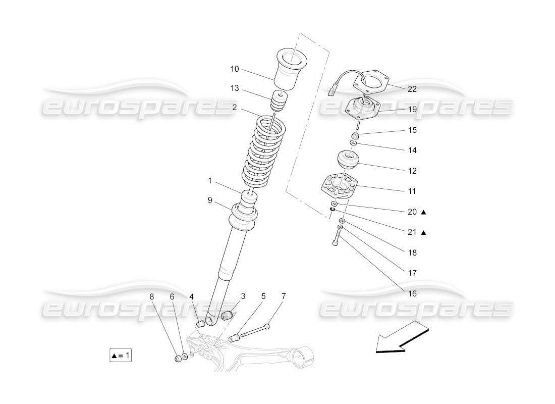 part diagram containing part number 263105