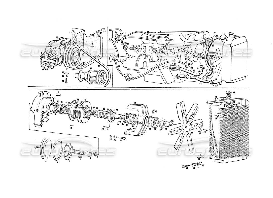 part diagram containing part number bn 53049