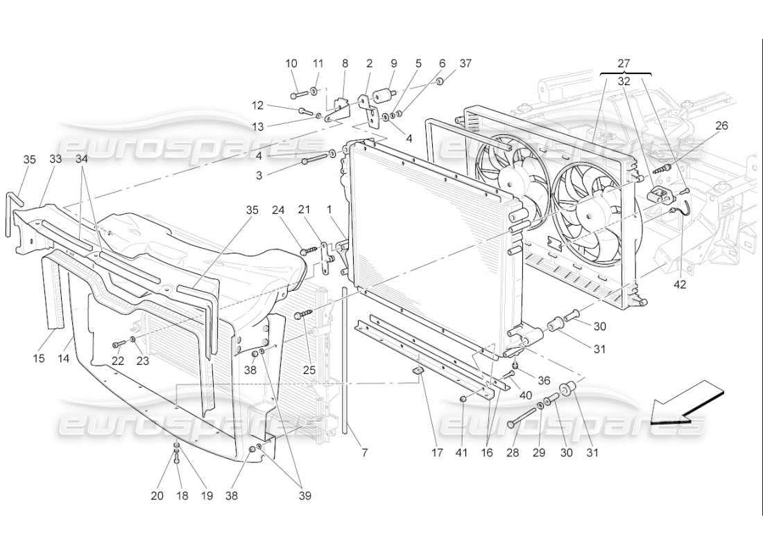 part diagram containing part number 268185