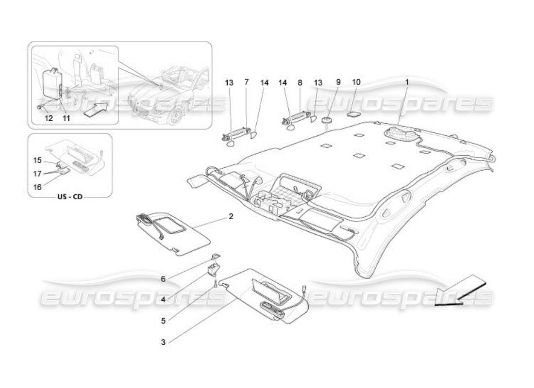 part diagram containing part number 981335400