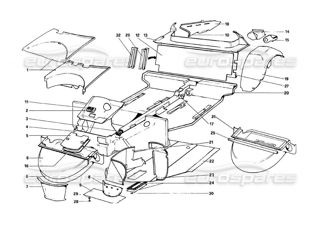 part diagram containing part number 60351608