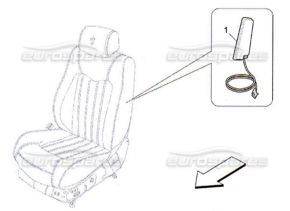 part diagram containing part number 69294800