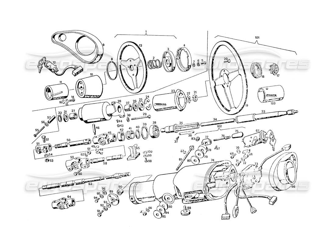part diagram containing part number bnt/52215