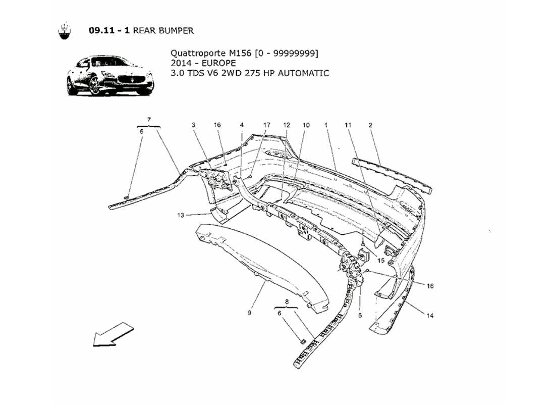 part diagram containing part number 670001617