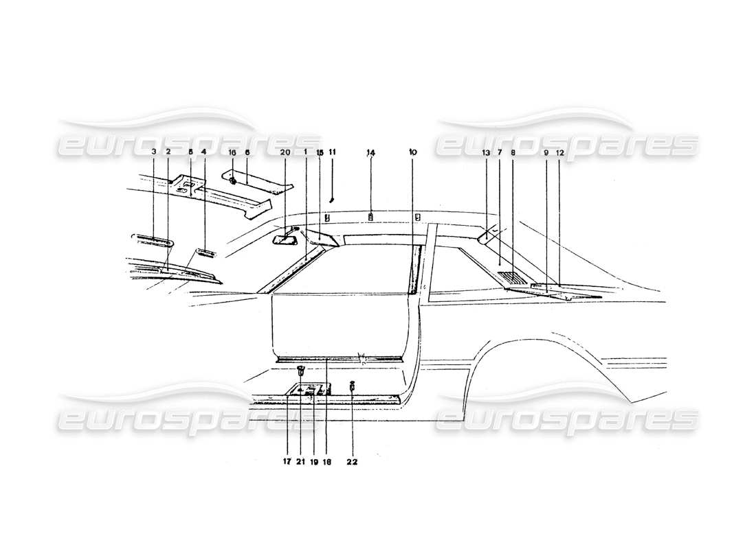 part diagram containing part number 255-64-950-00