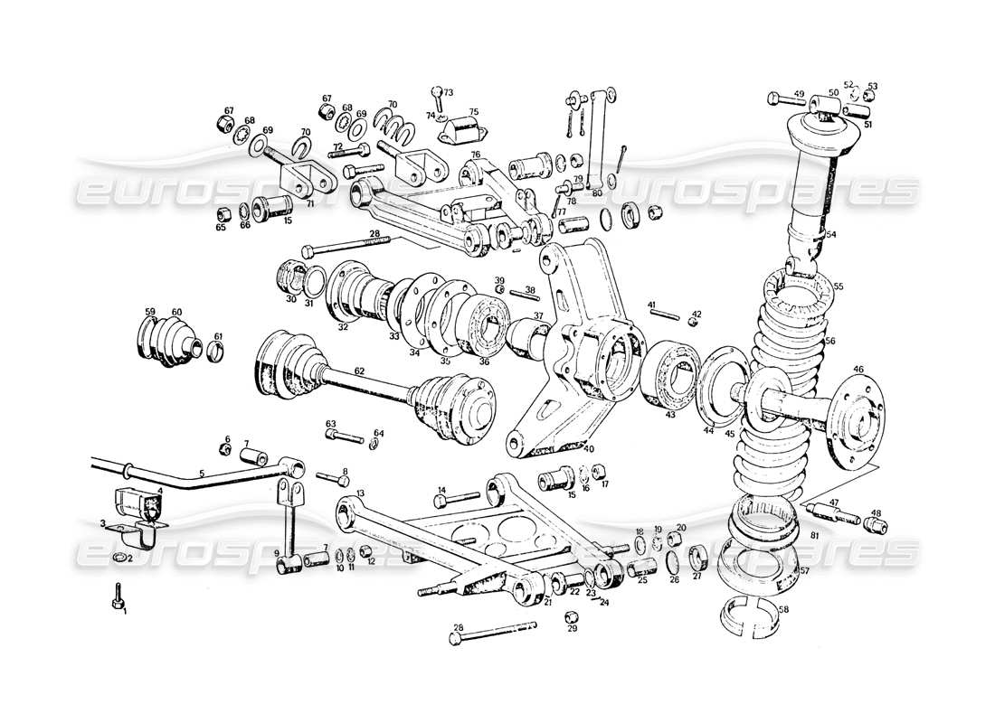 part diagram containing part number tp 67592