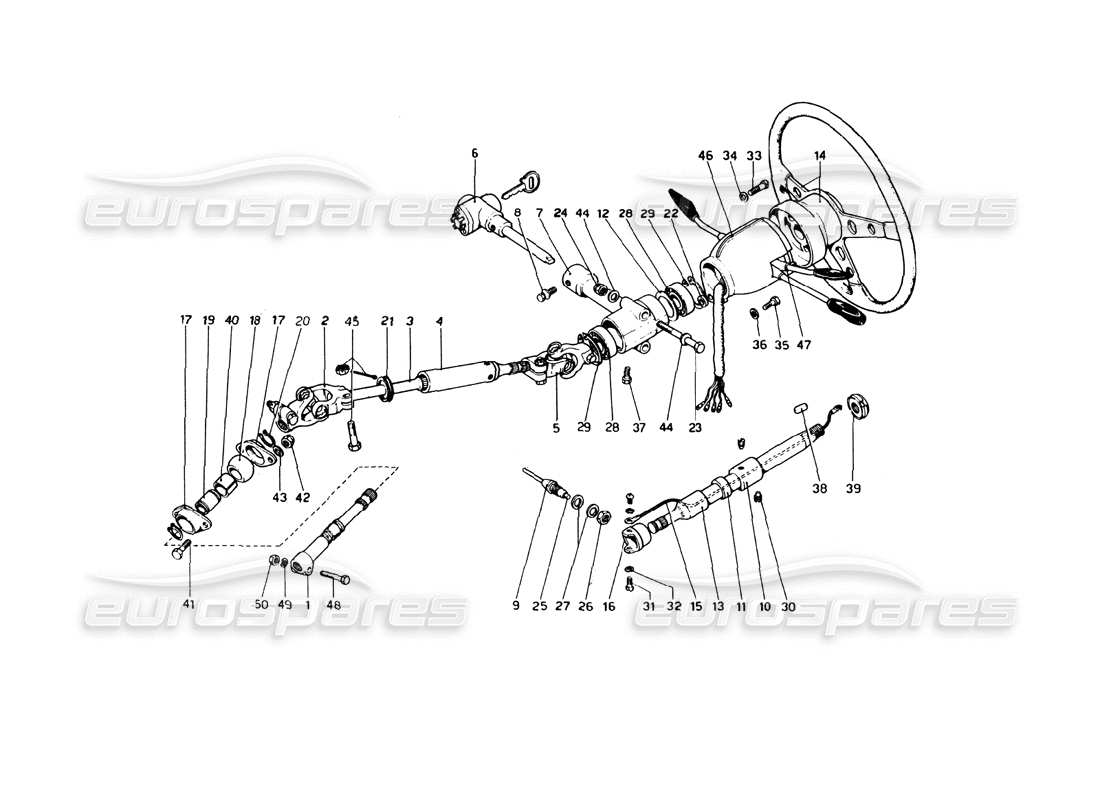 part diagram containing part number camgears6420u