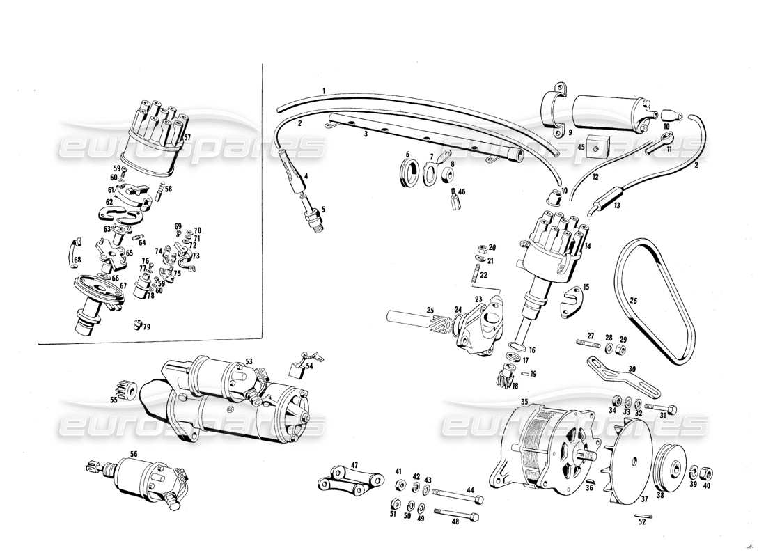 part diagram containing part number ctr55354