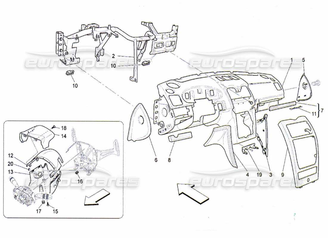 part diagram containing part number 69628000