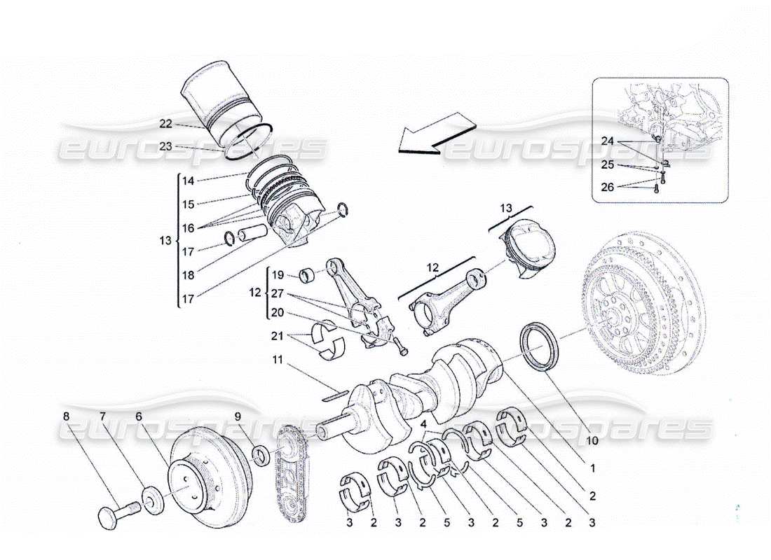 part diagram containing part number 224504