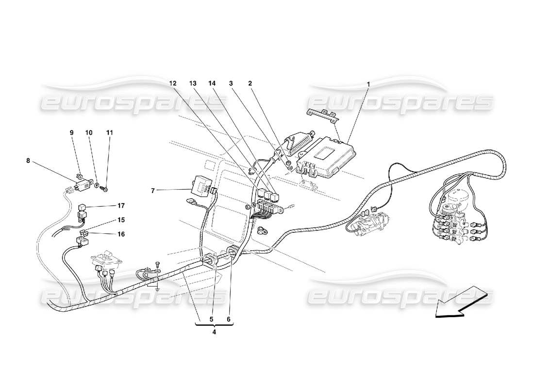 part diagram containing part number 174456