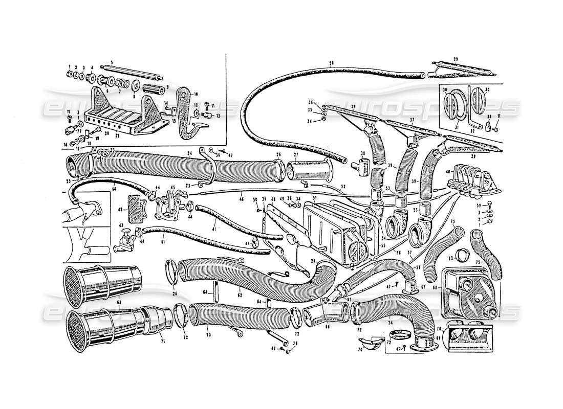 part diagram containing part number vnt-48796