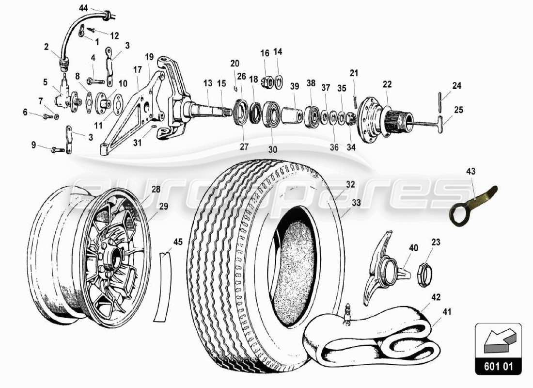 part diagram containing part number 005104351