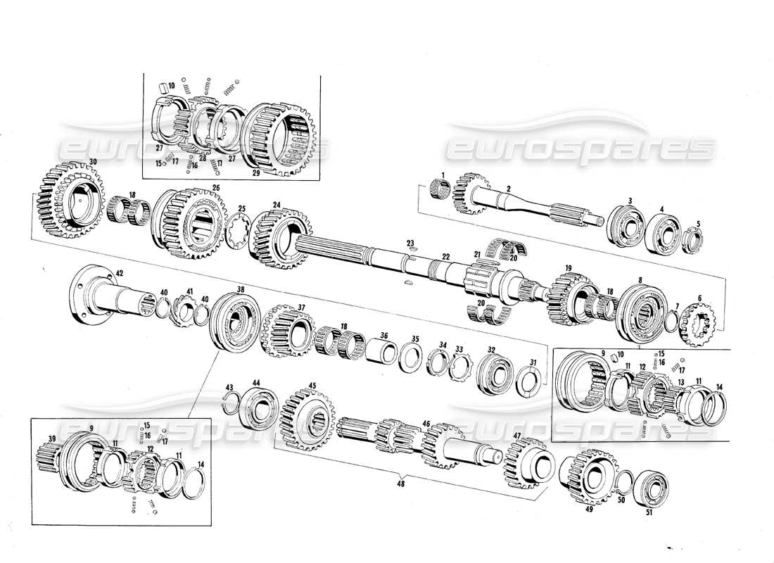 part diagram containing part number csc51212