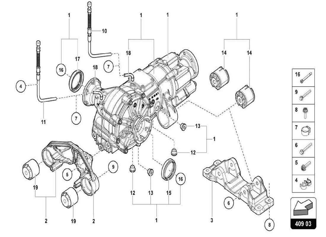 part diagram containing part number 01s409341a