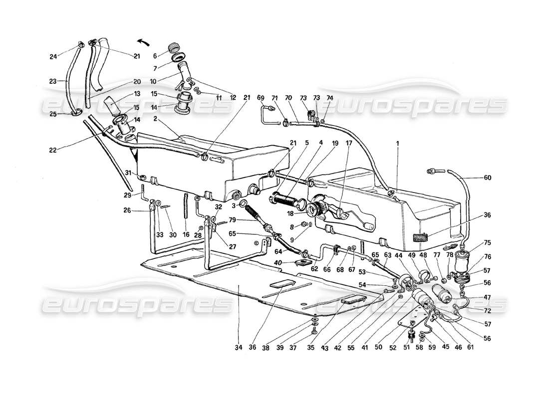 part diagram containing part number 115548