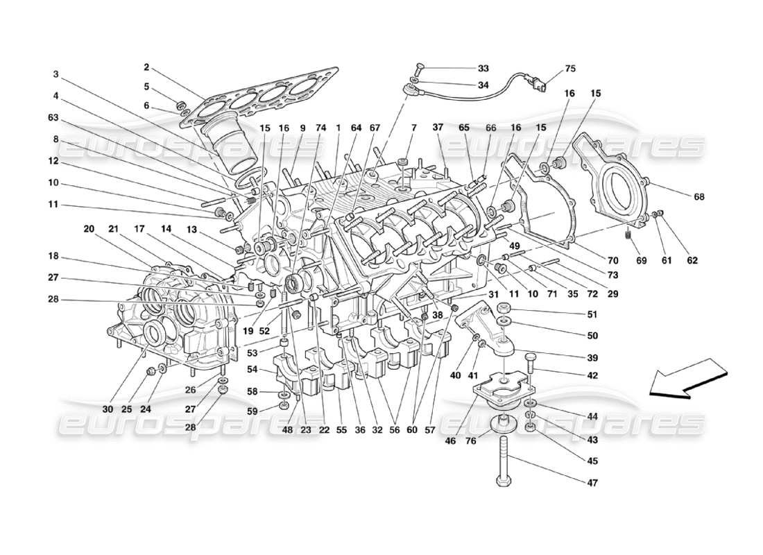 part diagram containing part number 174853