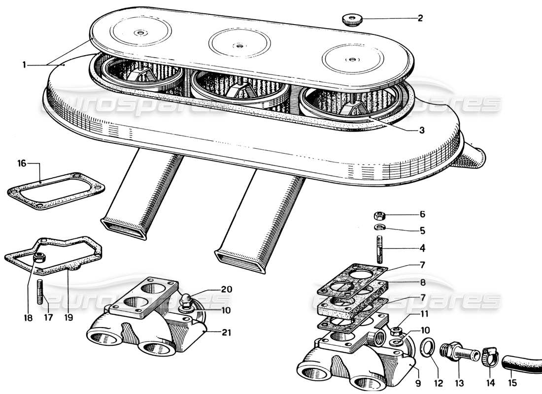 part diagram containing part number i d 10-uni 208