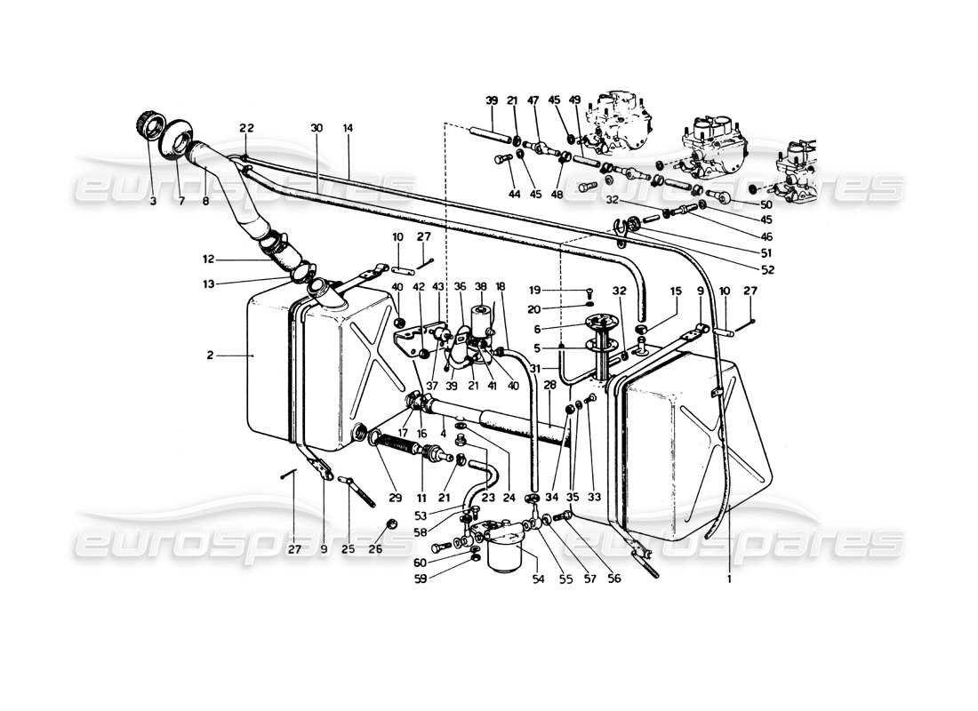 part diagram containing part number sh74/105