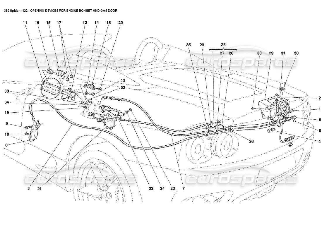 part diagram containing part number 64873210