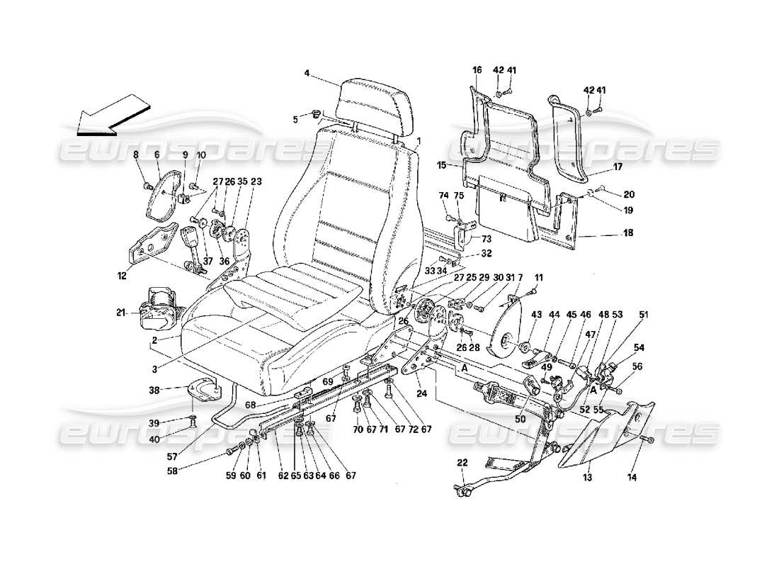 part diagram containing part number 63621600