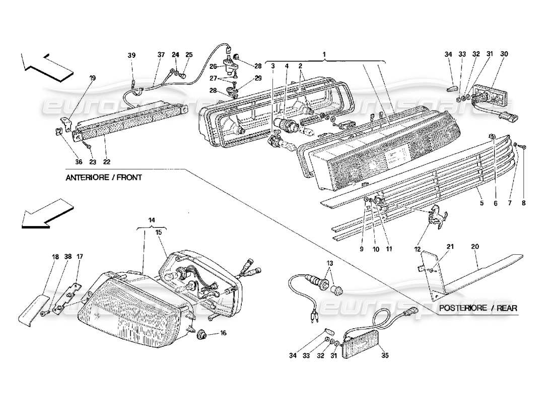 part diagram containing part number 134450