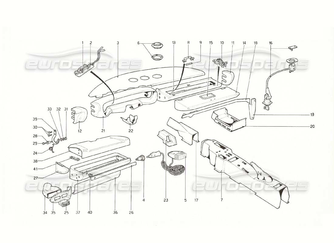 part diagram containing part number 40304800