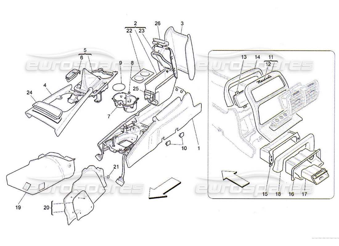 part diagram containing part number 67567000