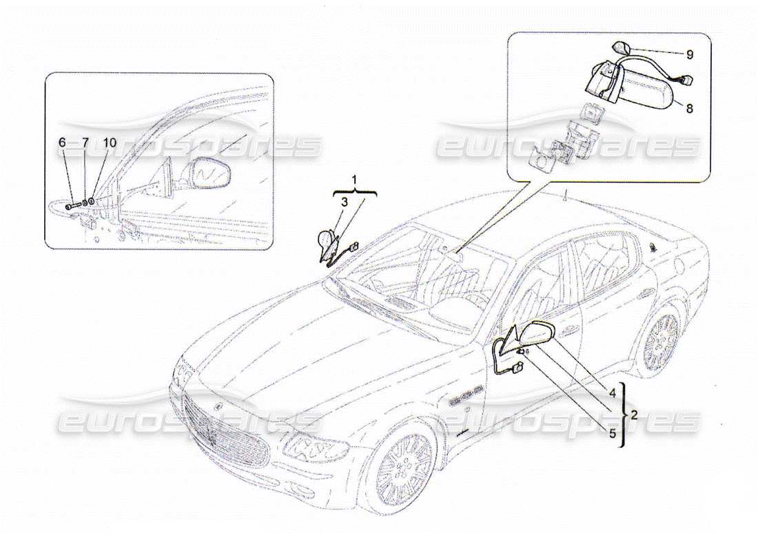 part diagram containing part number 68542800