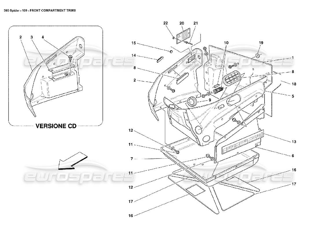 part diagram containing part number 65060500/a