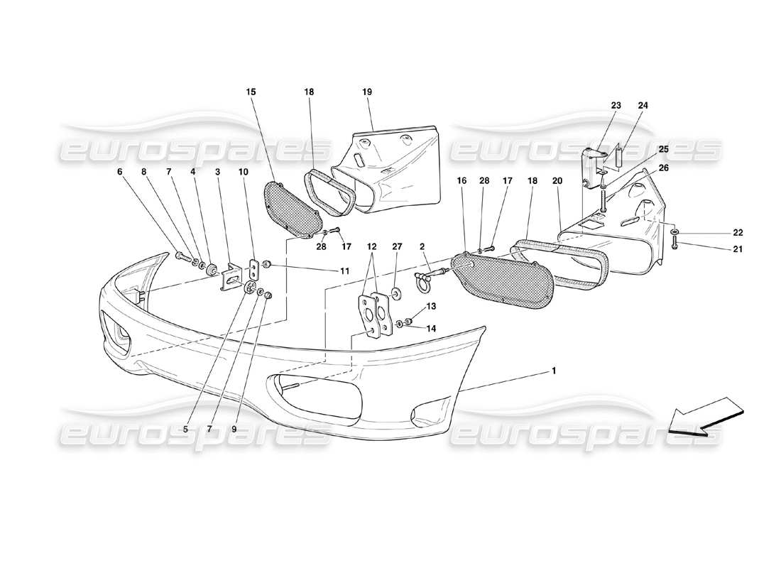 part diagram containing part number 65251610