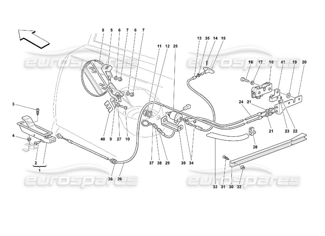 part diagram containing part number 62950900