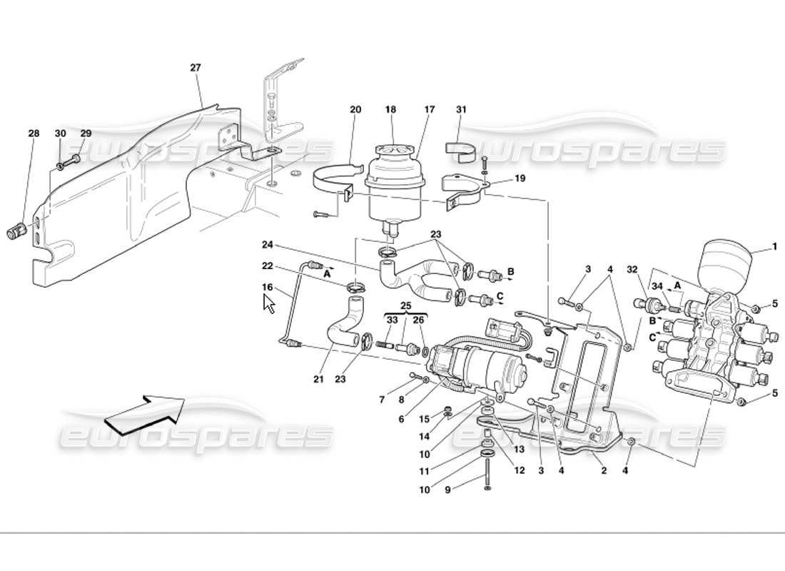 part diagram containing part number 179694