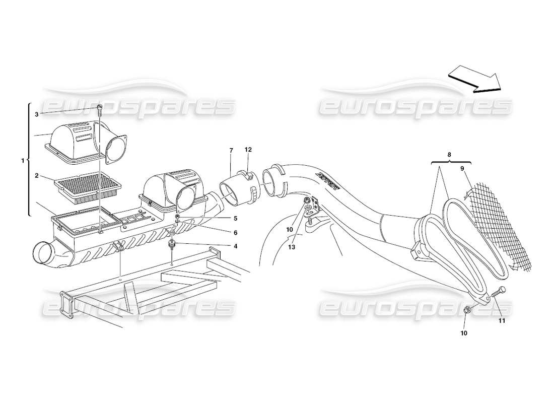 part diagram containing part number 1264372