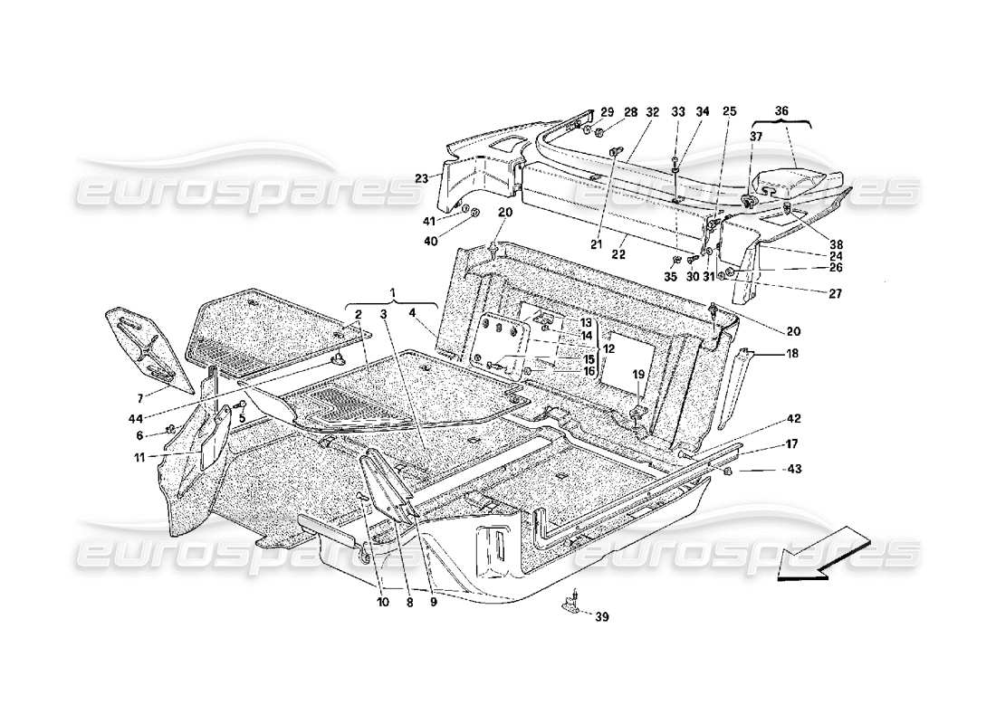 part diagram containing part number 635736..