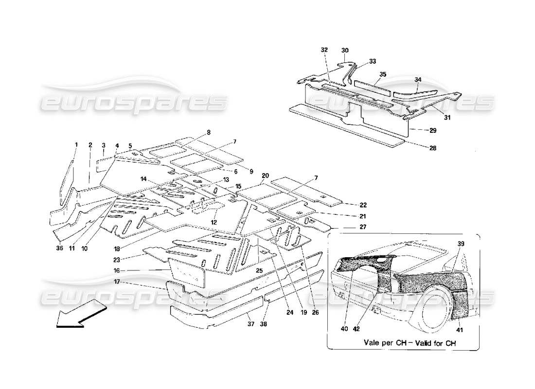 part diagram containing part number 63697800