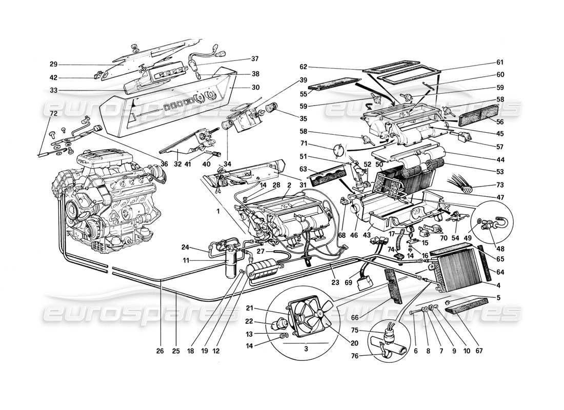 part diagram containing part number 60814900