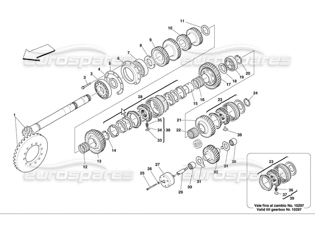 part diagram containing part number 185019