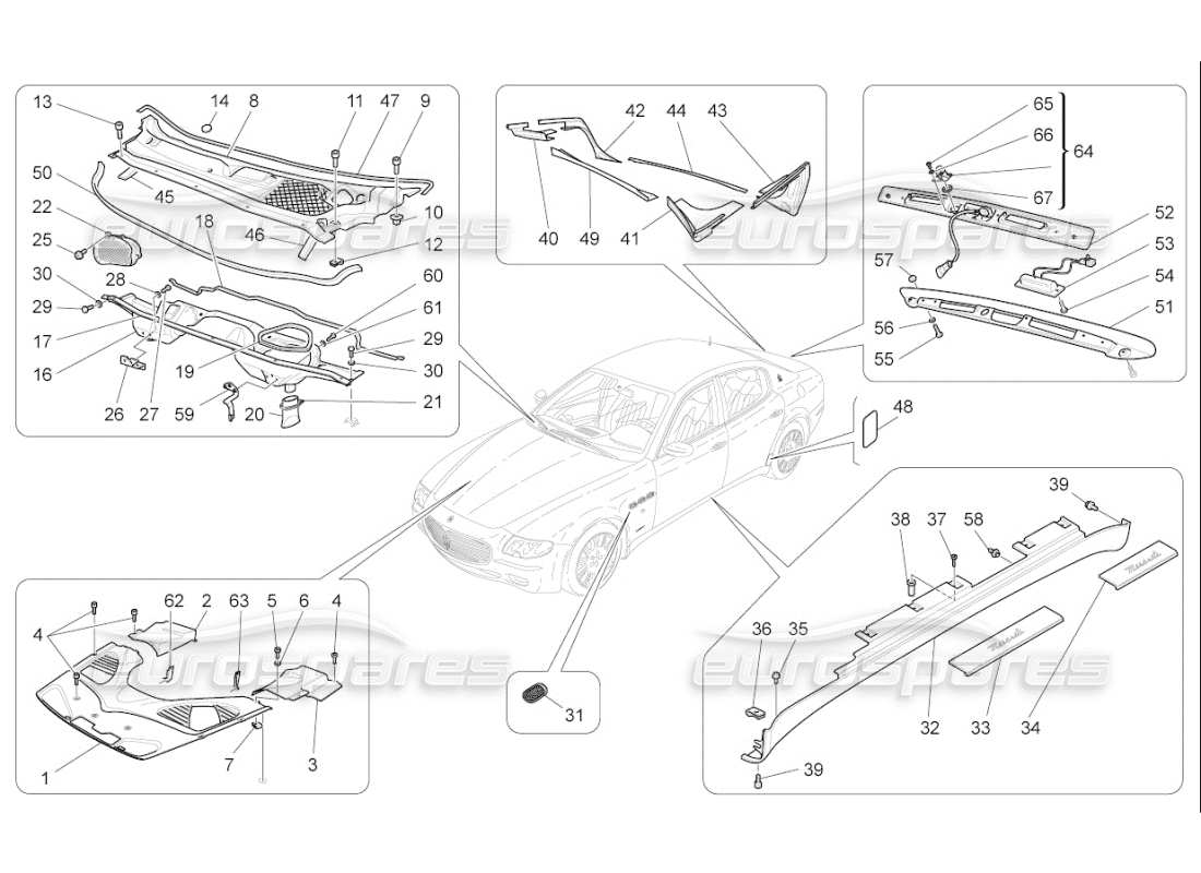 part diagram containing part number 14497704