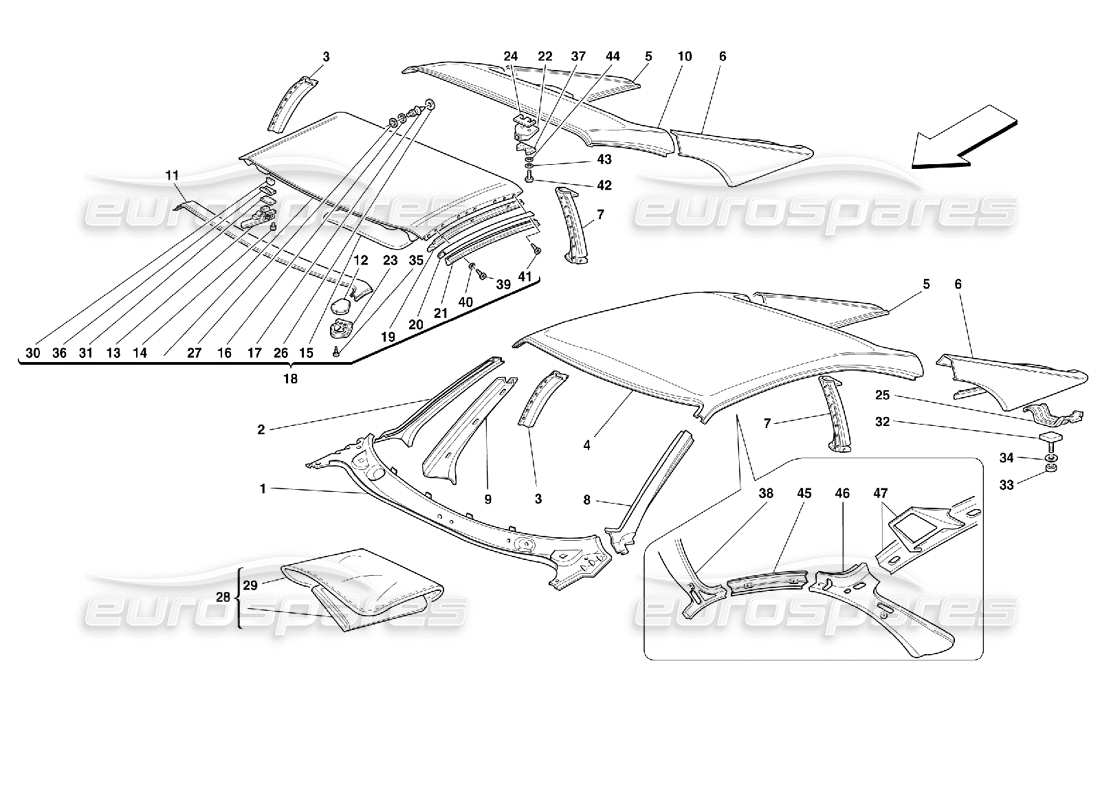 part diagram containing part number 12647801