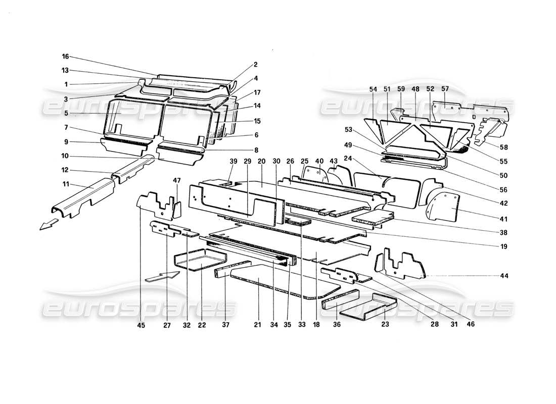 part diagram containing part number 60568600