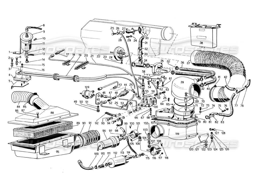 part diagram containing part number 001323092