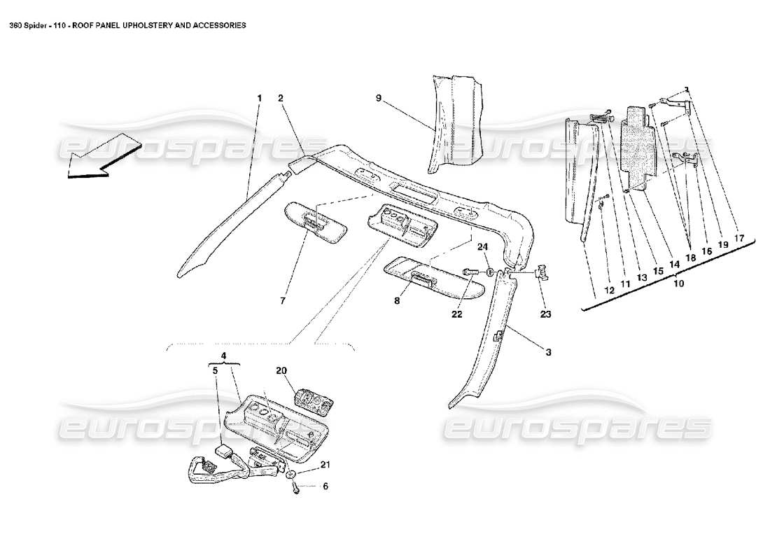 part diagram containing part number 657844..