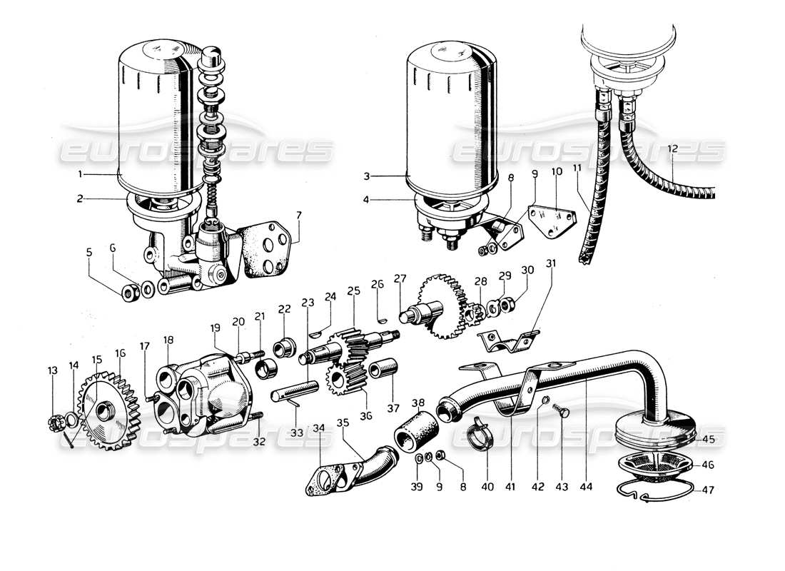 part diagram containing part number 5x8 uni 187