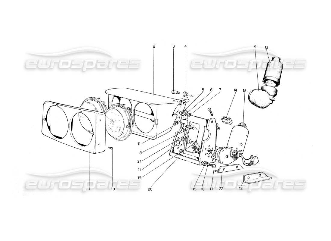 part diagram containing part number 40400103