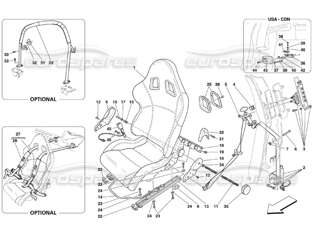 part diagram containing part number 67606400