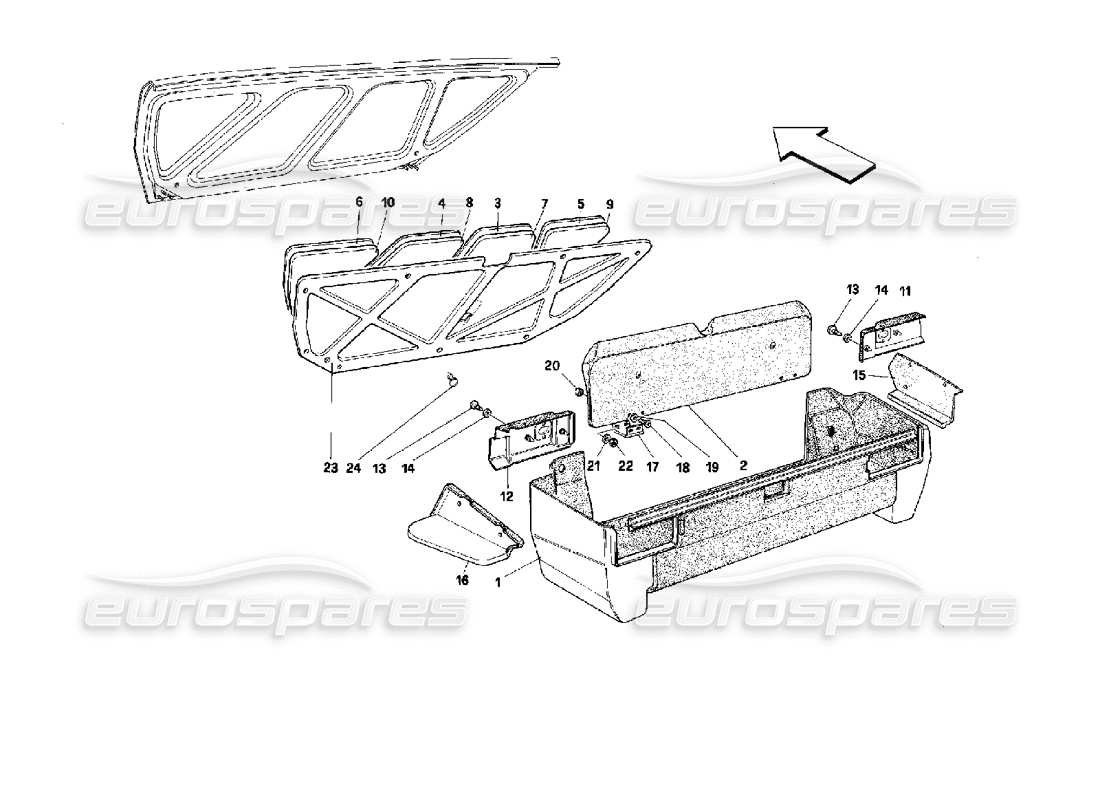 part diagram containing part number 62862000